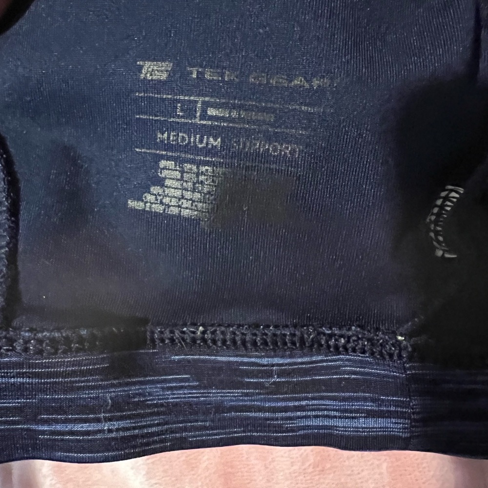 Tek Gear Black and Blue Sports Bras Trio - Picture 5 of 5